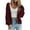 Wine(Trending), variant on MingM Cardigan Sweaters for Women Early Fall Fashion Clearance Clothes Open Front Button Down Sweaters for Christmas Gift ,Orange,S