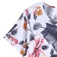 thumbnail image 4 of Puntoco Mujer Verano Casual Traje De Dos Piezas Pijamas Manga Corta Cuello Redondo Top/Camisa Conjunto Traje De Seda De Algodón Pijamas Cómodos Y Transpirables De Gran Tamaño Liquidación Puntoco Puntoco-165, 4 of 4