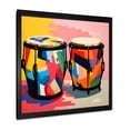 thumbnail image 2 of Designart "Musical Instruments Mexican Drums III" Food & Beverage Framed Wall Art Decor - Traditional Colorful Fruits Living Room Framed Canvas Art, 2 of 6
