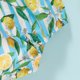 thumbnail image 4 of Gibobby Ropa Para Bebe Body estampado para bebé, trajes con tirantes para bebé, a rayas para niña, y mono Floral para niña(Verde, 18M), 4 of 5