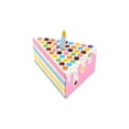 thumbnail image 2 of Guozer 8Pcs Candy Gift Box Favors Box for Birthday Party, Wedding - Triangles Cake Shape, 2 of 6