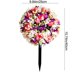 thumbnail image 3 of Árbol Artificial con Forma de Bola de Rosas para Decoración de Exteriores, Arreglo de Escena de Moda, Decoración de Flores de Simulación., 3 of 7