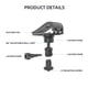 thumbnail image 5 of pstuiky Soporte para visera de coche base para cámara deportiva fijación para visera vista principal del conductor común a todos los coches, 5 of 7