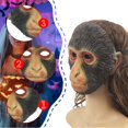 thumbnail image 1 of 艾林猴子面具万圣节面具狂欢节派对PU动物面具cosplay孙悟空 猴子 均码, 1 of 8