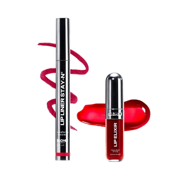 Delineador de labios Sacheu STAY-N Peel Off Lip Stain impermeable rojo
