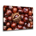 thumbnail image 2 of Chestnuts Fall Prickly Tree Plant Canvas Poster Bedroom Decor Sports Landscape Office Room Decor Gift,Frame-style,16x24inch(40x60cm), 2 of 8