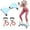 B, variant on YfiDSJFGJ Fitness Yoga Exercise Twisting Board,Home Exercise Machine Board,Non- Twist Board, Home Gym Equipment for Women/Men ,B