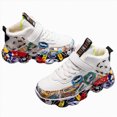 thumbnail image 3 of Godom Boys Shoes Slip-On Sneakers Comfortable Bungee Shoes Stylish Supportive Footwear Tennis Shoe, 3 of 5