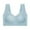 Light Blue, variant on Utoimkio Sports Bras for Women High Support Large Bust Yoga Vest Sports Bras Women's Plus Size Workout Fitness Running Underwire
