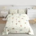thumbnail image 3 of Homewish Dreamy Amusement Park Bedding Comforter Set, Cartoon Cute Balloon Twin Comforter Sets, Fairy Tale Princess Bedding Set, Luxury Bedroom Decor, 2 Pieces, 3 of 9