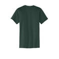 thumbnail image 6 of Port & Company Men's Cotton/Polyester T-Shirt with Pocket - XXXX-Large - Dark Green, 6 of 6
