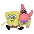thumbnail image 2 of Juego de muñecos de peluche de Bob Esponja de 10" y Patricio de 11", 2 of 3