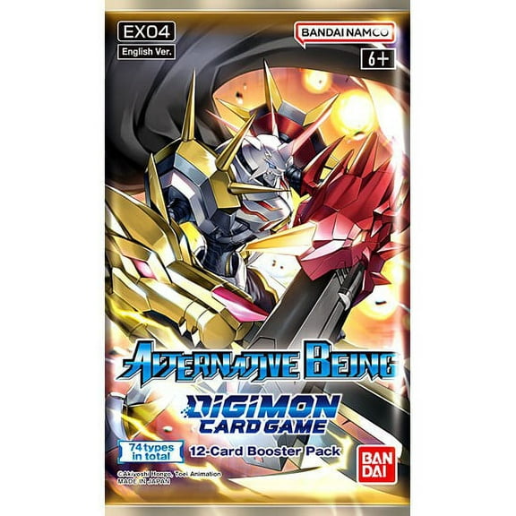 Digimon English Trading Card Game - Alternative Being EX04 - BOOSTER PACK (12 Cards)