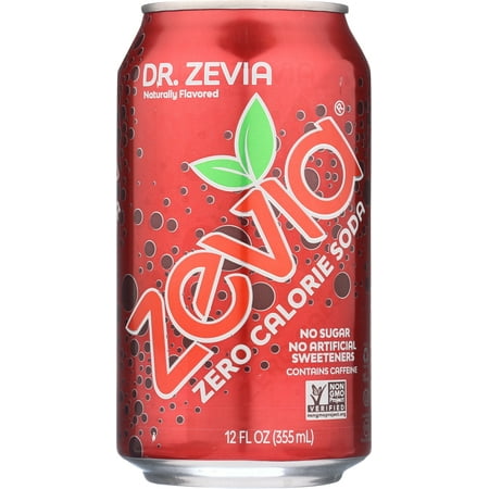Flavor Diet - Zevia Calorie-Free All Natural Dr. Zevia Soda, 16 Fl. Oz., 6 Count
