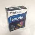 TRUEplus Sterile Lancets 33 Gauge (100ct) (Single Pack)