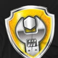 thumbnail image 3 of Paw Patrol  Adult Rubble Badge T-Shirt, 3 of 4