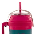 thumbnail image 4 of Botella Reduce de Acero Inoxidable Diseño Rosa con Asa y Popote 1.47 Litros, 4 of 4