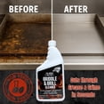 thumbnail image 4 of Black Diamond Stoneworks Griddle & Grill Cleaner – Flat Top Griddle Cleaner, Non-Caustic, Food-Contact Safe, Unscented, Residue-Free, Stainless & Cold-Rolled Steel, 32 fl oz (32), 4 of 6