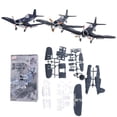 thumbnail image 1 of 1PC 1/48 Scale Assemble Fighter Model Toys Flanker Combat Aircraft Diecast War-Ii, 1 of 6