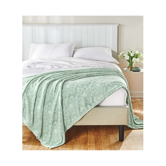 Medallion Burnout Blanket
