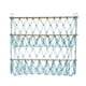 thumbnail image 4 of Hamaca de malla para juguetes de peluche con borlas, estilo bohemio, para ahorrar espacio azul, 4 of 9