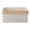B, variant on Matcha Color Dual-Tone Storage Basket 31X21X13cm, Foldable Fabric Organizer Bin for Home Closet Sundries