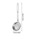thumbnail image 2 of Fine Mesh Stainless Steel Colander Upgrade for Cooking Frying Baking and Grease Filtering Efficient Straining Kitchen Filter with Long Handle for Durable Performance, 2 of 3