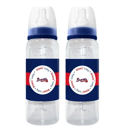 Atlanta Braves Baby Bottles (Set of 2)