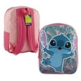 thumbnail image 3 of Disney Lilo and Stitch Backpack 4 Piece Set with 2 Fidget Popper Toys and Create a Sticker Set Pink and Blue Perfect for Back to School, 3 of 5