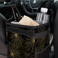 thumbnail image 6 of Spider Web Foldable Car Garbage Can with Lid, Leak-proof, Hanging Storage Bag - Trash Can for Car, Mini Trash Can, 6 of 6
