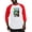 Red/White, variant on CafePress - G.I. Joe Silent Interlude - Cotton Baseball Jersey, 3/4 Raglan Sleeve Shirt