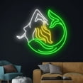 thumbnail image 2 of Handmadetneonsign Mermaid Neon Sign, Mermaid Lover Wall Art Decor, Baby Room Wall Decor, 2 of 5