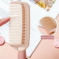 thumbnail image 5 of Visland Styling Comb Smooth Frizz Anti-static Anti-knot Relieves Scalp Pressure Lovely Bunny Scalp Massage  Hair Detangling Brush Salon Supply, 5 of 6