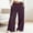 1855Wine4778, variant on HAYIMI Kids Pants High Waist Wide Leg Jeans Girls Stretchy Drawstring Waistband Loose Straight Denim Pants With Pockets Comfortable Casual Trousers Boho Solid Color Daily Slacks