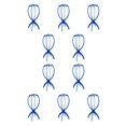 thumbnail image 1 of Vogacara Soporte para peluca compacto y ligero de plástico para accesorios para el cabello soporte para peluca plegable azul azul 10Conjunto, 1 of 6