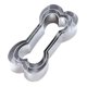 thumbnail image 3 of Dog Bone Cookie Cutter Set, Stainless Steel, 3-piece, 3 of 5