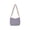Purple, variant on Woven Shoulder Bag for Women, Lightweight Chain Strap Handbag with Detachable Design, Casual Everyday Tote for Travel, Commute, and Shopping