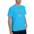 thumbnail image 2 of Mama Bear Autism Awareness Men'S Basic Short Sleeve T-Shirt Spider Baby Blue Small, 2 of 5