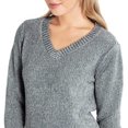 thumbnail image 2 of Orvis Ladies' Chenille Tunic Sweater (Marled Phantom, Large), 2 of 4