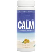 Natural Vitality Calm Magnesium Powder, Orange, 8 Ounces