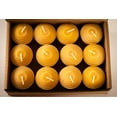 thumbnail image 6 of BeeTheLight Beeswax Votive Candles - 12 Pack, Over 180 Hours - 100% Pure Bees Wax - Unscented - All Natural Light Honey Scent, 6 of 7