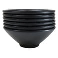 thumbnail image 5 of Pack Of 6 Black Silk Melamine Ramen Pho Soup Salad Pasta Large Bowls 32oz, 5 of 10