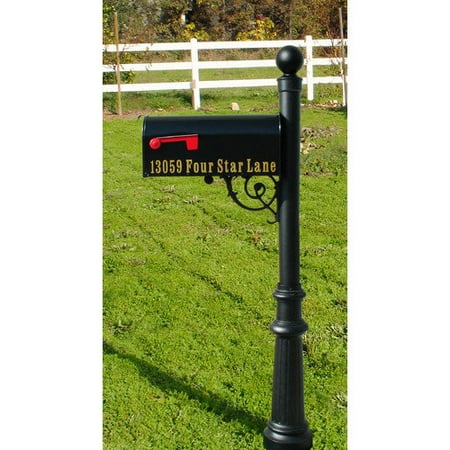 Qualarc Lewiston In-Ground Mailbox Post and Stand