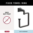 thumbnail image 2 of Delta Faucet 75146-RB Dryden Towel Ring, Venetian Bronze, 2 of 8
