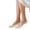 Green, variant on Women's Socks Low-Cut Split Toe No Show Ultra Shallow Invisible Liner Non Slip Grip Two Toe Tabi Footies for Loafers Flats Sandals