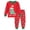1# Red, variant on FEDPOP Toddler Boys Pjs Christmas Pajamas Set Cotton Sleepwear 3t