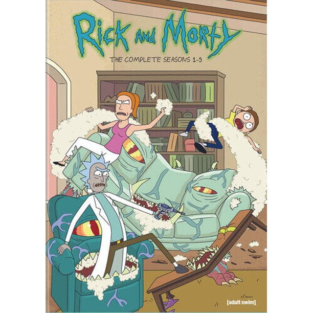 Rick et Morty: les Saisons Complètes 1-5 (DVD) en Anglais Seulement