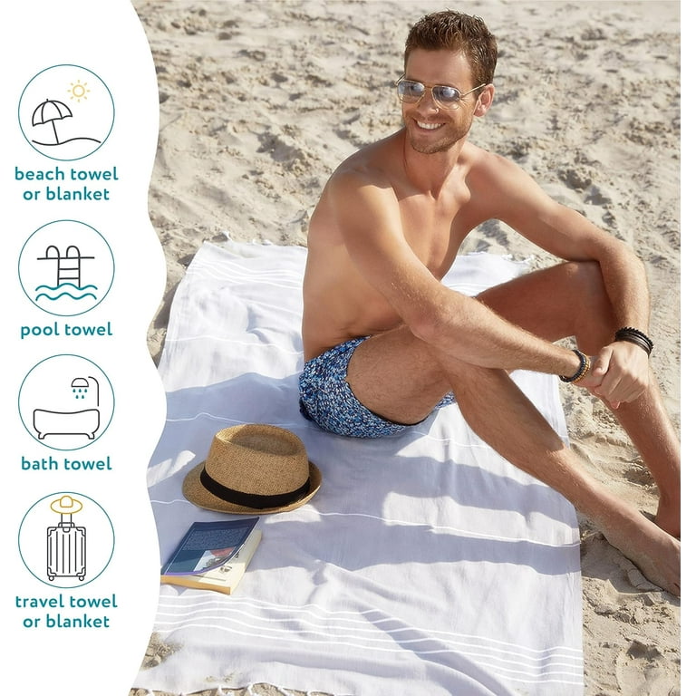 Large turkish beach blanket sale