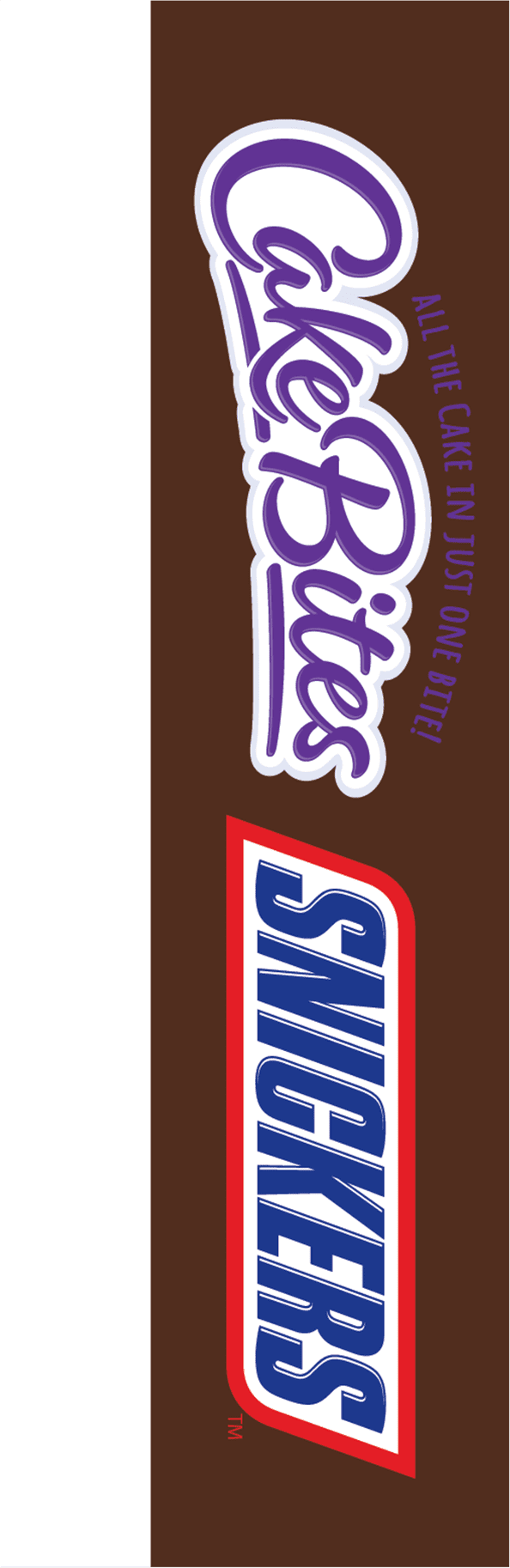 CakeBites Snickers, 4 Grab & Go Family Size Mini Cakes, 7oz, Shelf Stable