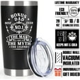 thumbnail image 6 of Best Bonus Dad Gifts from Daughter Son Kids, Bonus Dad Christmas Gifts Tumbler - Best Bonus Dad Ever Gifts, Funny Step Dad Gifts Birthday Gifts for Stepdad, No.1 Bonus Dad Travel Coffee Mug, 20oz, 6 of 6
